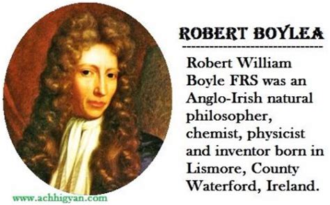 वैज्ञानिक रॉबर्ट बॉयल की जीवनी | Robert Boyle Biography In Hindi