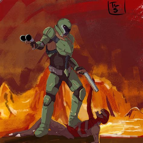 Doom Fan Art by TheLegendarySquiznit on DeviantArt