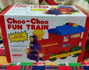 Vintage toy choo choo train | Etsy