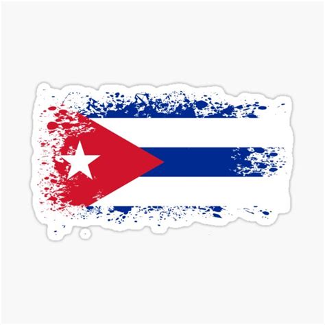 "Cuba Cuba flag flag" Sticker for Sale by MICHANGI | Redbubble