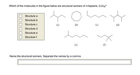 Solved: Which Of The Molecules In The Figure Below Are Str... | Chegg.com