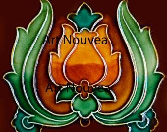 Art Noumea Reproduction Ceramic Fireplace Wall Tile 000c1 - Etsy