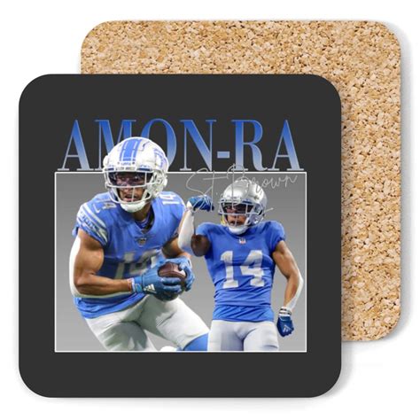 Amon-Ra St. Brown Coasters - Detroit Lions - Grit - OnePride sold by Lonni Quarrelsome | SKU ...