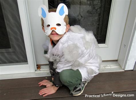 Easy DIY Dust Bunny Costume - Practical Whimsy Designs