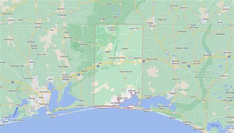 Cities and Towns in Okaloosa County, Florida – Countryaah.com