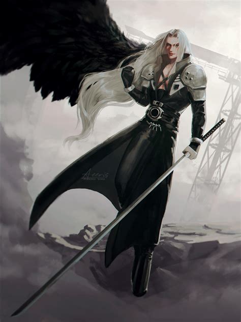 Sephiroth fanart by me! : FinalFantasyVII