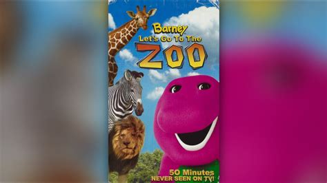 Barney: Let’s Go to the Zoo (2001) - 2001 VHS - YouTube