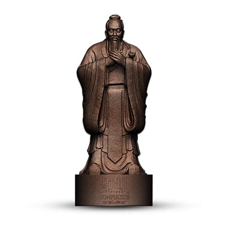 Confucius Bronze Statue | Bronze statue, Statue, Stone statues