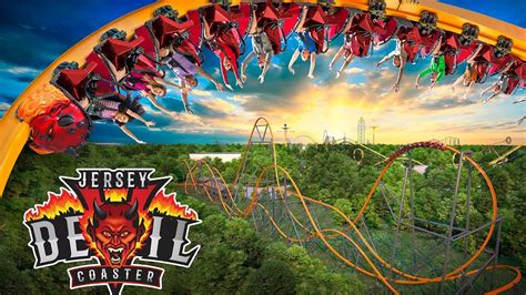 Jersey Devil Roller Coaster! NEW at Six Flags Great Adventure 2020! Offride POV - YouTube