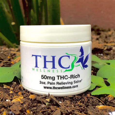 THC Wellness: THC Wellness THC-Rich 50mg Topical Salve | Leafly