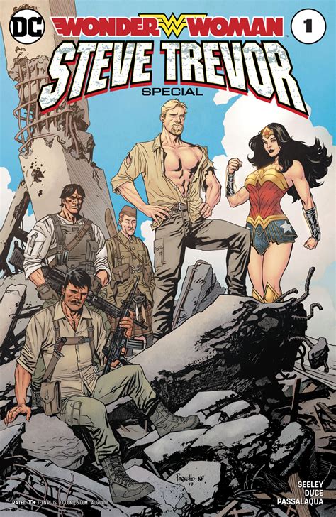 APR170375 - WONDER WOMAN STEVE TREVOR #1 VAR ED - Previews World