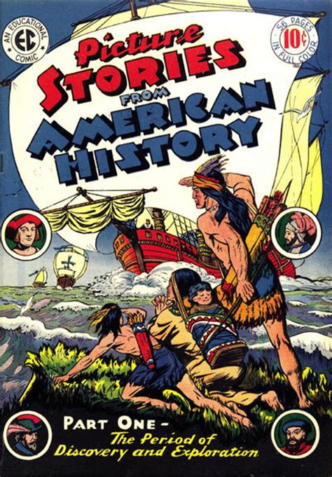 GCD :: Cover :: Picture Stories from American History #1