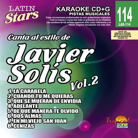 Javier Solis Vol. 2 LAS 114 - KARAOKE LOVERS MIAMI FL