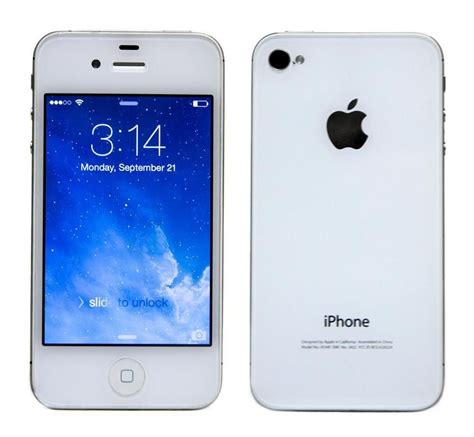 Apple iPhone 4 - 16GB - White (Verizon) A1349 (CDMA) for sale online ...