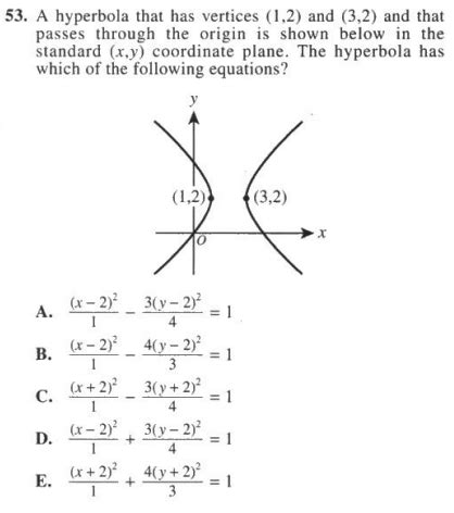 analytic geometry - How to find the $b$ of a hyperbola equation? - Mathematics Stack Exchange