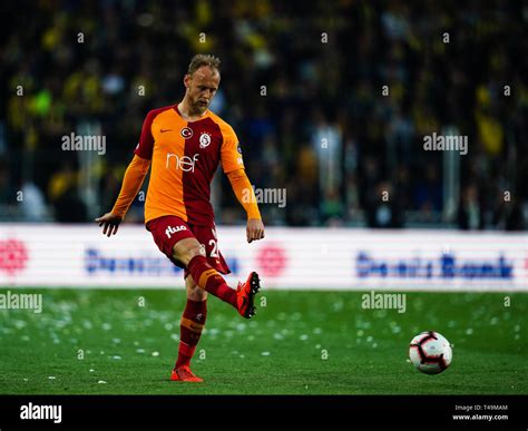 Istanbul, Turkey. 14th Apr, 2019. Semih Kaya of Galatasaray during the Turkish Super Lig match ...