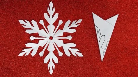 Paper Snowflake Patterns ️Making Paper Snowflakes🎄DIY Christmas Decorations - YouTube