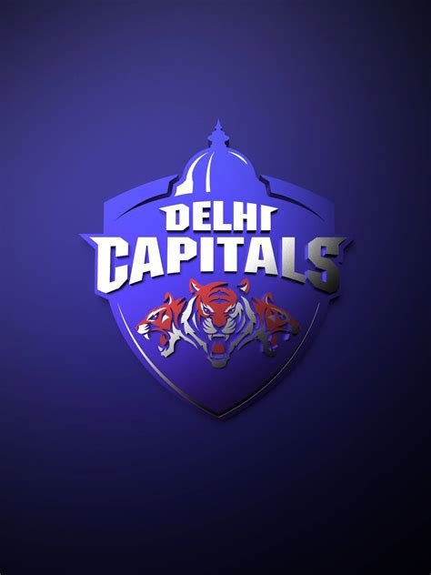 Download Delhi Capitals Logo Wallpaper | Wallpapers.com
