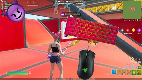 GK61 60% Mechanical Keyboard 😴 Fortnite Keyboard & Mouse Sounds ASMR Gameplay 😍 - YouTube