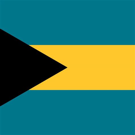 Bahamas flag, official colors. Vector illustration. 8973202 Vector Art ...