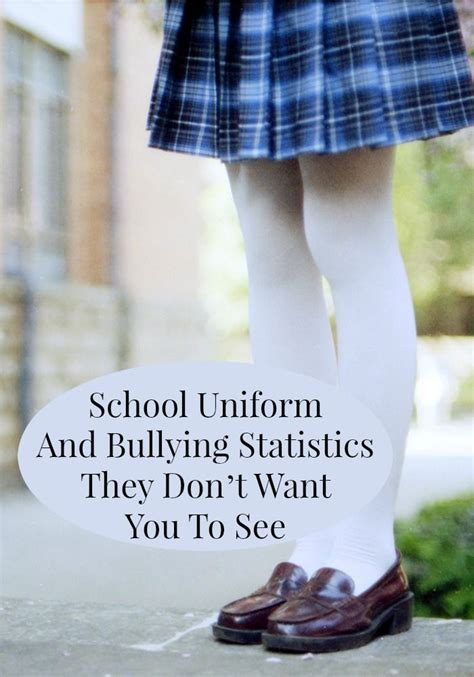 School Uniforms And Bullying Statistics You Need To Know | School ...