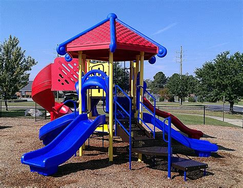 New Playground Equipment for Christ Presbyterian Church from American Parks Company