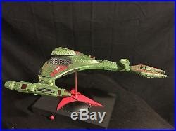 AMT Star Trek TNG Klingon Vor'cha Class Battle Cruiser Model BUILT ...