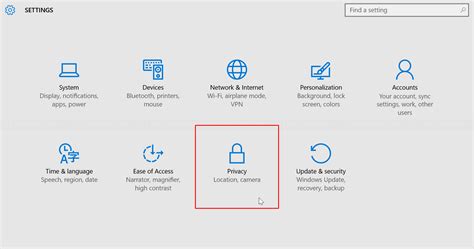 Configure privacy settings on Windows 10 - Linglom.com