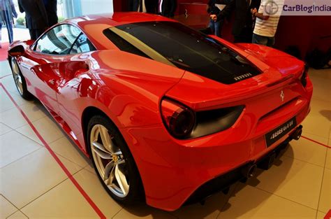 Ferrari 488 GTB Launched in India at INR 3.88 Crore