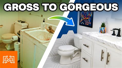 Transforming a "Gas Station" Bathroom - I Like To Make Stuff