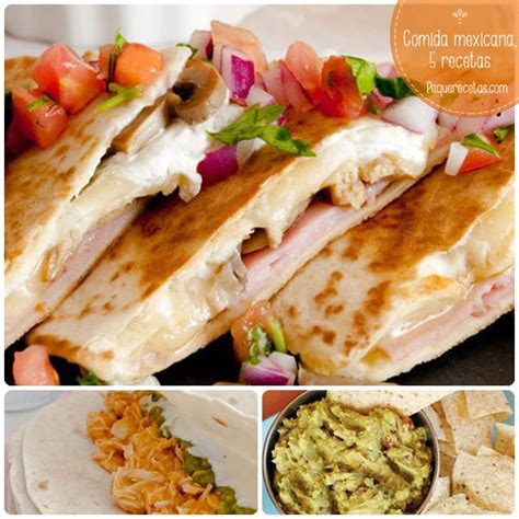 Comida mexicana, 5 recetas tradicionales - PequeRecetas