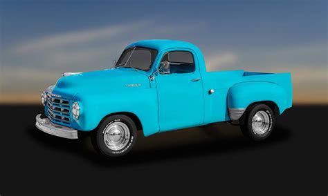 1953 Studebaker Pickup Truck - 53studtrk825 Photograph by Frank J Benz