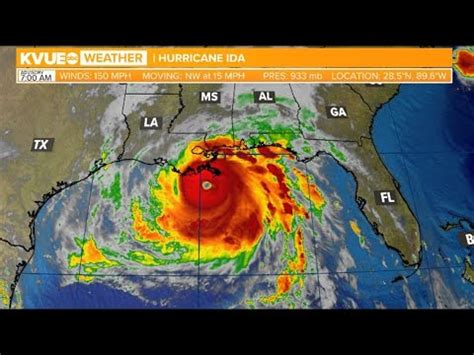 Live radar: Hurricane Ida makes landfall in southeast Louisiana | KVUE ...