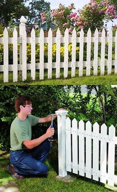 Diy Picket Fence From Pallets Easy Diy Fences How To | Hot Sex Picture