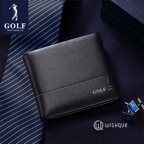 Golf Men's Wallet - Black - Men's Accessories | Wishque