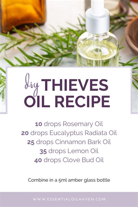 DIY Thieves Oil Recipe – How to Make Your Own Thieves Oil Blend