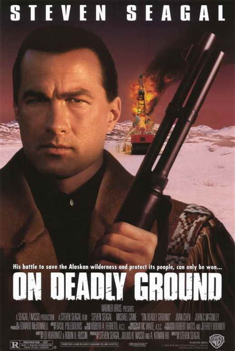 On Deadly Ground (1994) - Steven Seagal DVD – Elvis DVD Collector ...