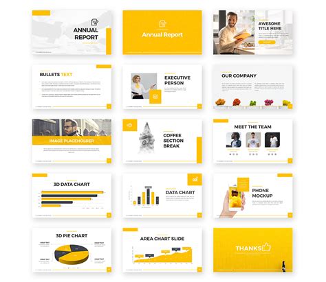 Free Financial Report Powerpoint Presentation Template - Free Templates Printable