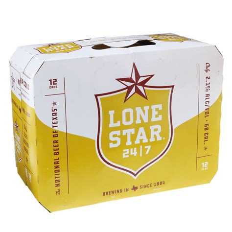 Lone Star 24/7 Light Lager Beer 12 oz Cans - Shop Beer at H-E-B