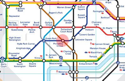 Piccadilly London Map | Time Zones Map