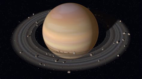 Planet Saturn with rings wallpapers and images - wallpapers, pictures, photos