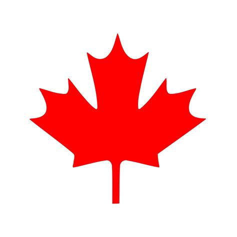 Maple Leaf Vinyl Decal Canadian symbol Canada Sticker 0042