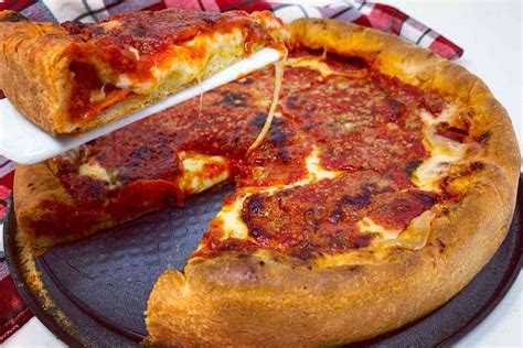 Chicago-Deep Dish Pizza recipe - The Food'n Rock recipe