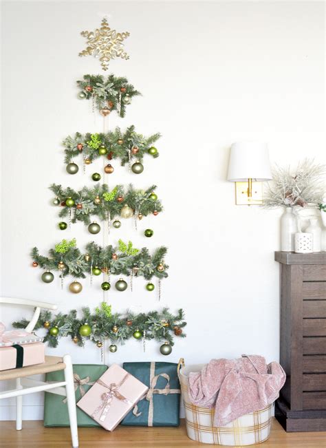 DIY Wall Christmas Tree - Homestyling Guru