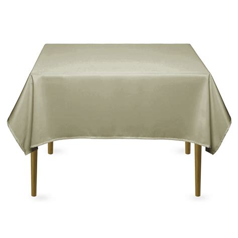 Lann's Linens - 54" Square Premium Tablecloth for Wedding / Banquet / Restaurant - Polyester ...