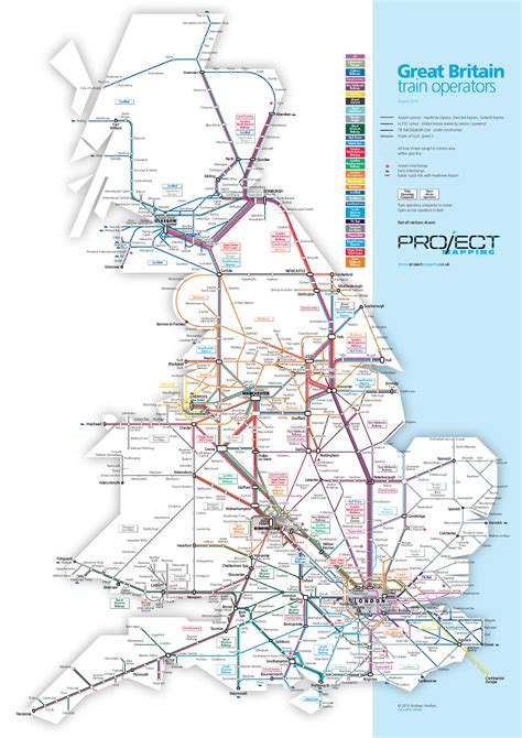 National Rail Map | UK Train Map | Trainline