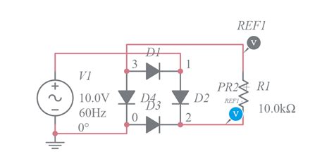 Diode Bridge Demo - Multisim Live