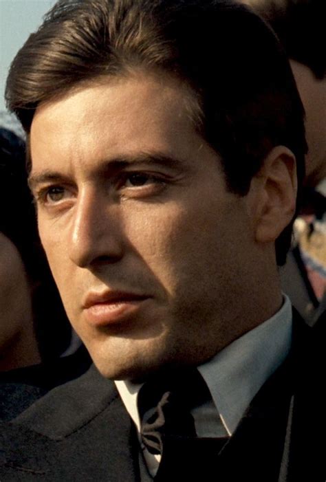 Al Pacino ~ The Godfather, 1972 | Al pacino, The godfather, Young al pacino