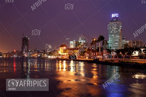 AFRIPICS - Luanda skyline at night.