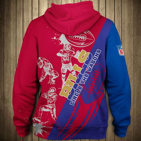 Buffalo Bills Hoodie 3D Cartoon player cute Sweatshirt -Jack sport shop